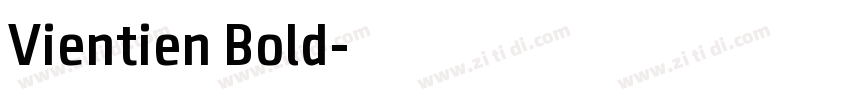 Vientien Bold字体转换